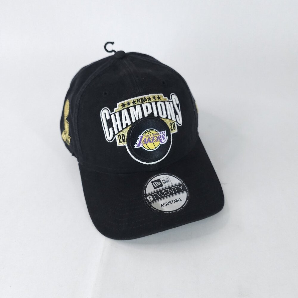 Los Angeles Lakers Hat Cap Strap Back NBA Basketball Champions 2020 New Era Mens